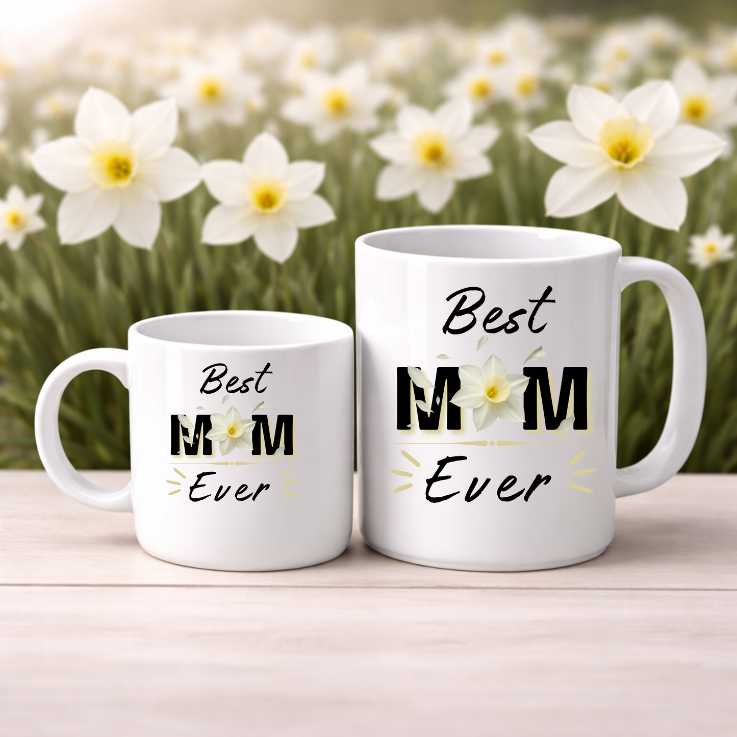 Mother's Day Coffee Mug for Mom | Cute Gift from Daughter or Son | 11oz and 15oz Ceramic Mug