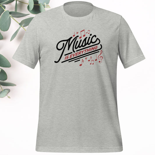 Music Is Everything, Matching Family T-shirt, Hoodie and Baby Onesie | Family Concert Outfit | Music Lover Gift