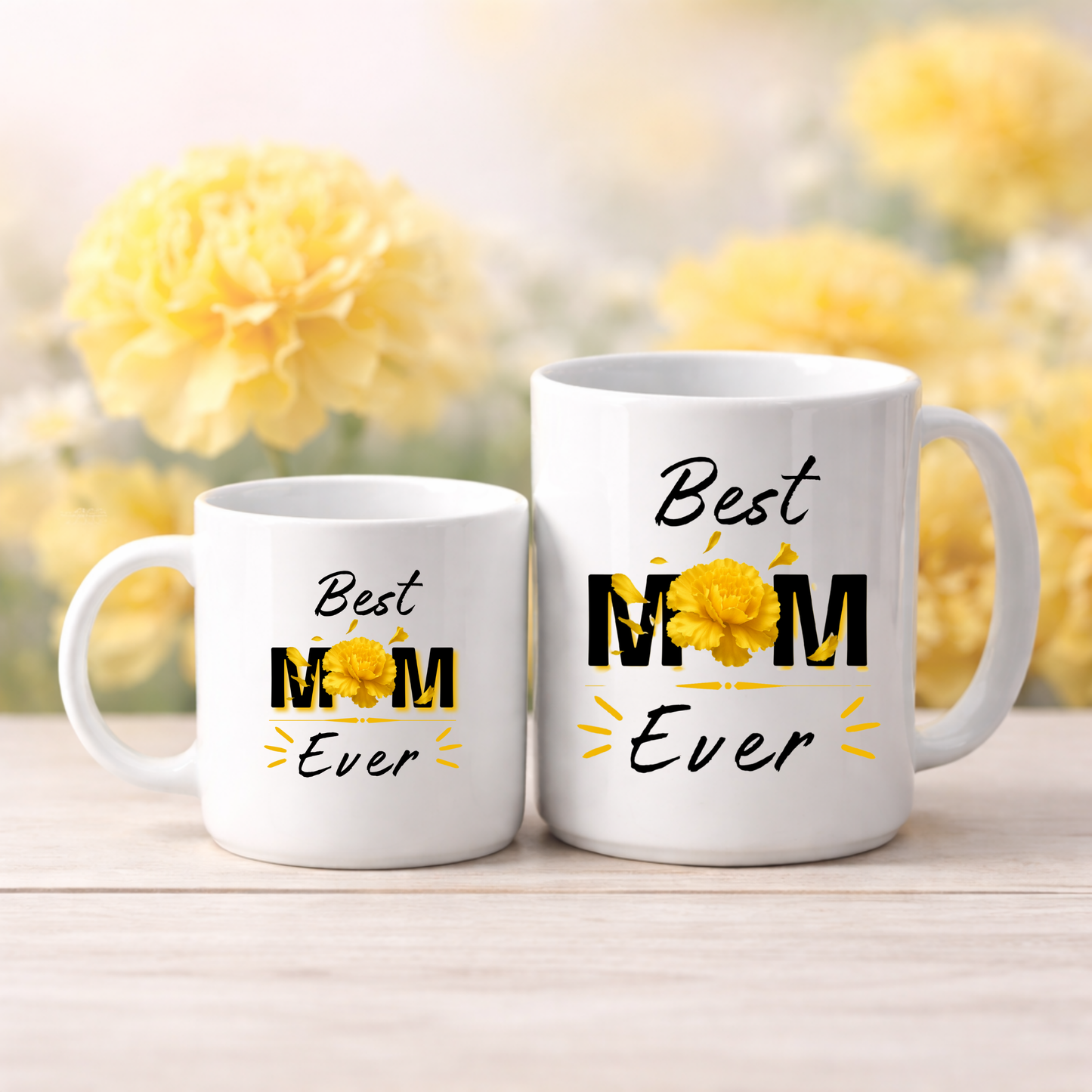 Mother's Day Coffee Mug for Mom | Cute Gift from Daughter or Son | 11oz and 15oz Ceramic Mug