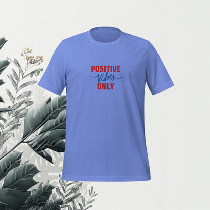 Positive Vibes Only - Cotton T-Shirt  Matching Family Apparel
