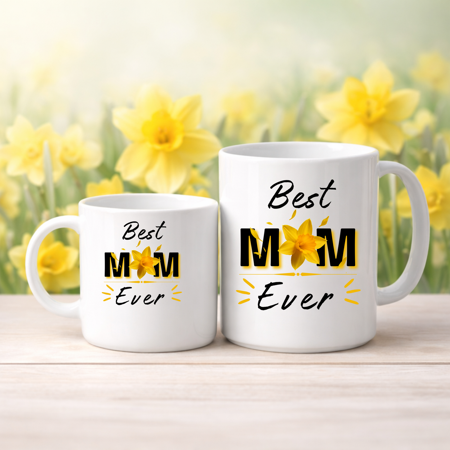 Mother's Day Coffee Mug for Mom | Cute Gift from Daughter or Son | 11oz and 15oz Ceramic Mug