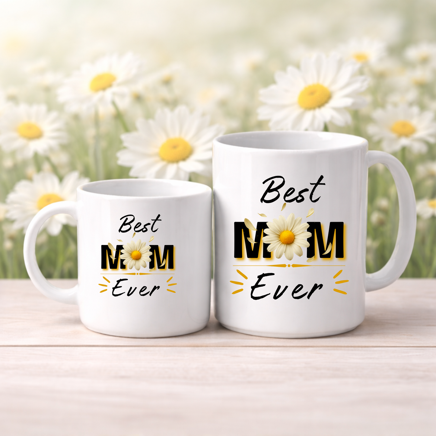 Mother's Day Coffee Mug for Mom | Cute Gift from Daughter or Son | 11oz and 15oz Ceramic Mug